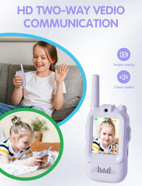 Video Walkie Talkies for Kids - Purple-Purple - image 2