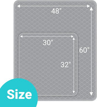 Conkote Reusable Pee Pads for Dogs Extra Large 48" x 60", Heavy Absorbency Washable Pee Pads, Waterproof & Leak-Proof Dog Training Pads Non-Slip for Pet Housebreaking, Whelping, Potty, Crate