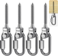 SELEWARE Heavy Duty Swing Hanger - O (5 Inch, 4 Pack)