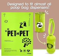 Pet N Pet Poop Bags For Dogs, 120 Counts Plant Based Dog Poop Bags Rolls, Thick Doggie Poo Bag, 100% Leak-proof, Easy to Use Pet Waste Bag