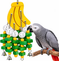 KINTOR Large Parrot Chew Toy - Banana
