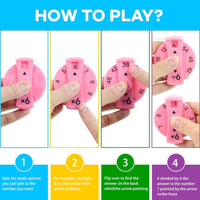 9 Pcs Math Fidget Spinners - image 3