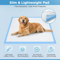 Enormous 37"x 54" Dog Training Potty Pads - 36"x36" Blue(45counts) - image 4