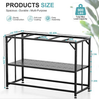 TOCRETOARE Fish Tank Stand 40 Gallon - 48.4"x19.7"x32.3" - image 3