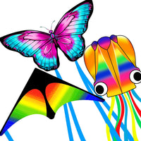 Yfafengs large octopus kite in waterproof cloth for kids and adults - view 2