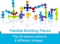 Fat Brain Toys Squigz Starter Set - image 2