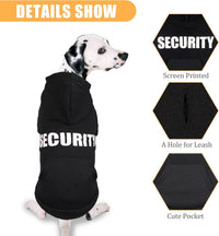 Security Dog Sweater Soft Brushed Fleece Clothes Hoodie Sweatshirt - XX-Large - image 4