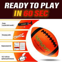 Glow in The Dark Football, Light Up LED Football Size 6 - Size 9 - image 4