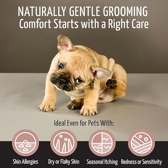 Tauro Pro Line Deshedding Dog Conditioner Detangler, Natural Pet Conditioner for Dogs & Cat Coat Regrowth, Perfect for Poodles & Other Breeds (Fur Growth - 13.5 Fl Oz)