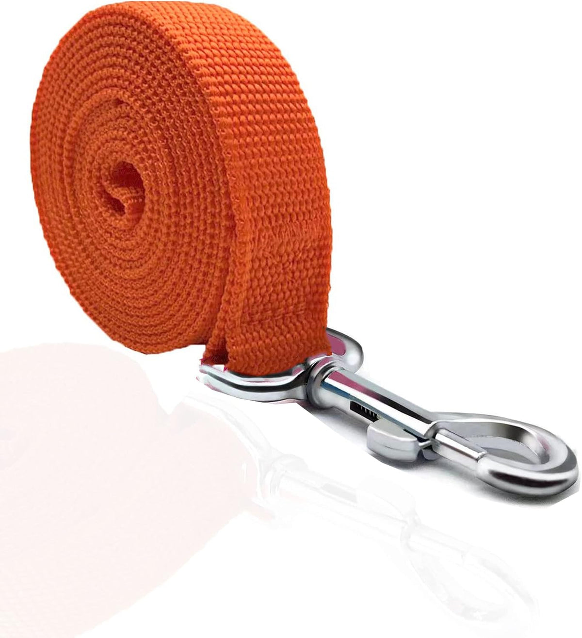 TAIAN 4FT/5FT/6FT Strong Dog Leash - 5/8 in x 5 ft / Orange