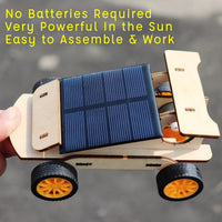 SCAEMO DIY remote control car and solar car STEM kit with two assembled cars - view 4
