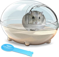 lazYYzal Hamster Bathroom, Hamster Bathtub Box - L 6.7*4.8*4.2 inch