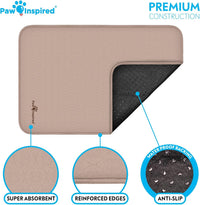 Paw Inspired Washable Crate Liners for Dogs - 36 Inch - image 4