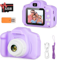Zeacool Kids Camera, HD Digital Video Camera - Purple