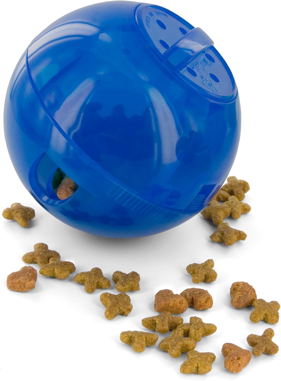 PetSafe Slimcat Feeder Ball Cat Toy - Blue / 1 Count (Pack of 1)