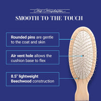 Chris Christensen Dog Brush, Original Series - Brown / 20mm-Regular - image 3