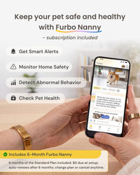 Furbo 360° Dog Camera [Core Features, No Ongoing Cost] – Essentials for Dogs - 6mo Subscription Included / Mini 360° Camera - image 3