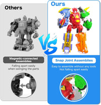 5-in-1 Dino Robot, STEM Building Toy with Triceratops for Kids 6+ – Fun for Kids & Family - image 4