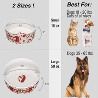 Loving Pets Dolce Moderno Dog Bowl - Large / Spoiled - image 3