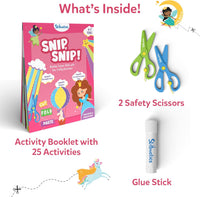 Skillmatics Snip, Scissor Skills, Felt Craft Activity - 4. Unicorns & Princesses - image 2