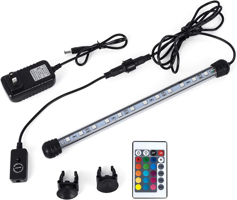 MQ 8 in Submersible LED Aquarium Light - 12LED-Length 12"