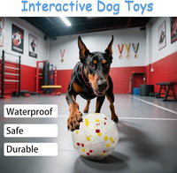 Interactive Dog Toys Dog Balls Activated Automatic Rolling Ball for Puppy Small Medium Dogs Smart Jumping Automatic Moving Bouncing and Rotating Ball Vibrating Keep Them Busy