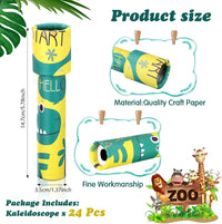 24 Pcs Classic Kaleidoscopes for Kids Vintage Toys Party Favor - Cute Style - image 2