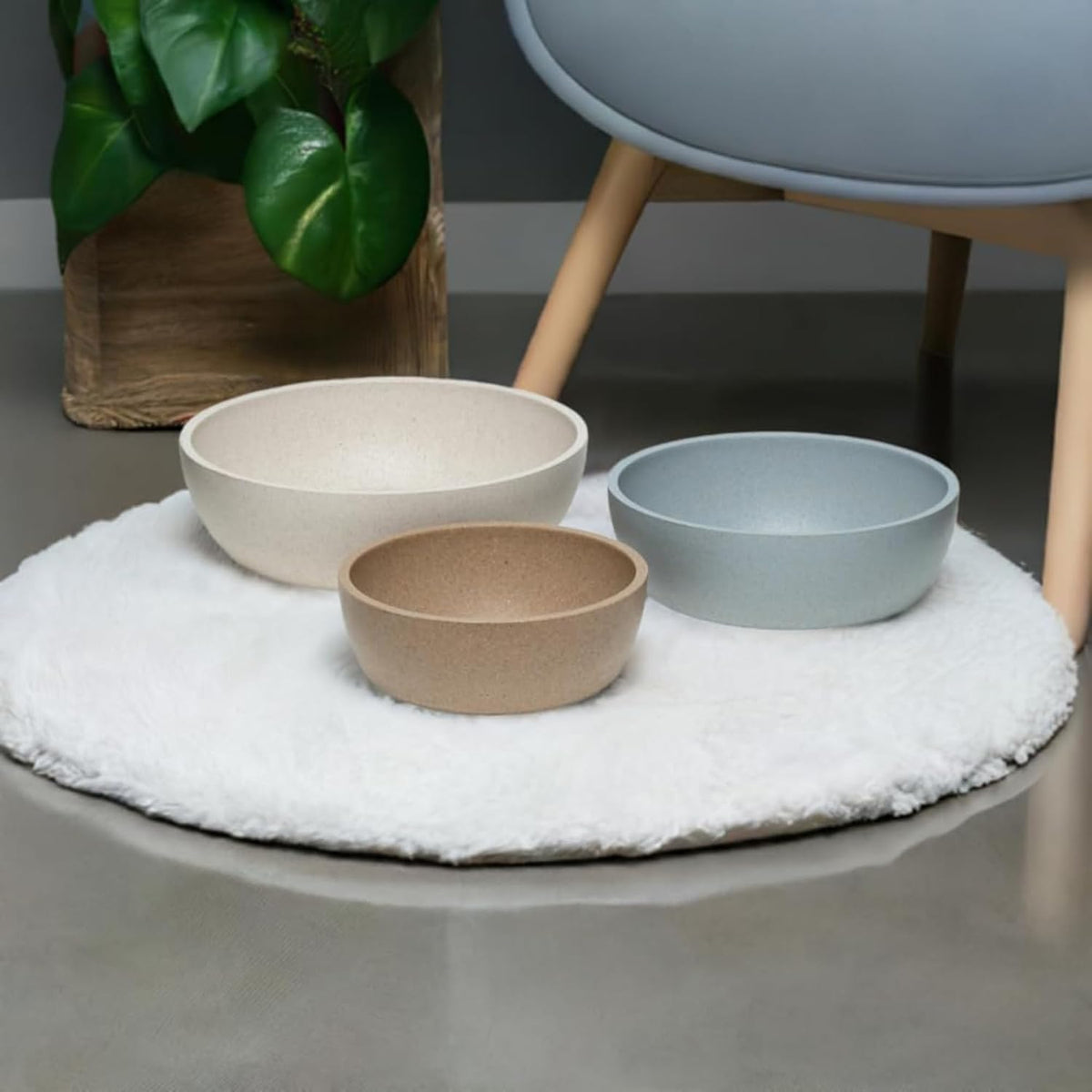 Loving Pets, Dolce Bamboo - Slate Grey / Large Dish - image 3