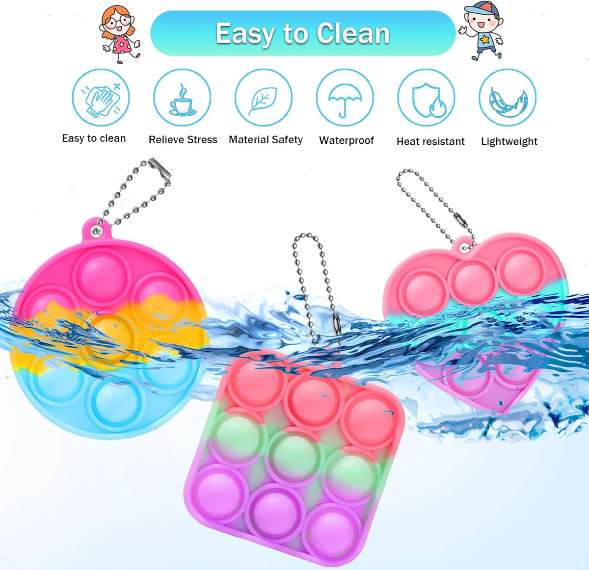 57PCS Party Favors for Kids - mixed-57 - image 2