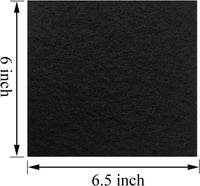 6 Pack Charcoal Cat Litter Box Replacment Filter Hooded Cat Litter - Cut-to-Fit Filters - image 3