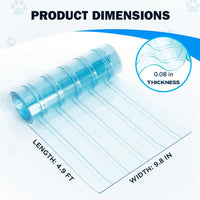 13.7 in x 4.9 ft Dog Door Replacement Flaps - 9.8 in x 4.9 ft - image 2