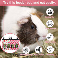 DZWLKJ 2 Pack Hay Feeders, Guinea Pig Rabbit Hay Feeder - (Watermelon+Strawberry) 2pack / M -11"x 9"x 1" - image 2