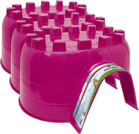Kaytee Igloo Habitat Hideout for Hamster, Gerbil, Rat - Giant (Pack of 3)