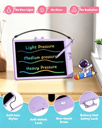 ORSEN LCD Writing Tablet 10 Inch - Purple / 16 inch - image 4