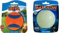 Chuckit! Max Glowin the Dark Bouncy Ball for Dogs, Large 3in - Large / Pack of 2 - image 2