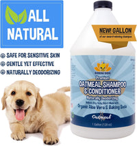 Bodhi Dog Skunk Shampoo | Skunk Smell Odor Remover Cleans & Deodorizes Using Essential Oils - Oatmeal Organic / 128 Fl Oz - image 4