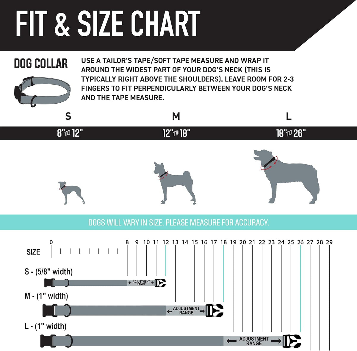 Wolfgang Heavy Duty, Adjustable Dog Collar with Quick Release Nylon Buckle for Walking & Training - Medium (1 Inch x 12-18 Inch) / SunsetPalms Print - image 4