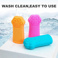 Hera Harmony Finger Toothbrush for Small Dogs, Cats & Puppies, Soft Silicone, 3 Pack