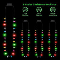 EOBOH 4PCS Christmas Necklaces - 8 - image 3