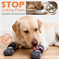 EXPAWLORER Dog Socks to Prevent Licking Paws - Small / Black - image 3