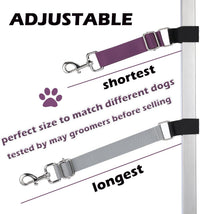 Pet Dog Grooming Arm Accessories - Gray & Purple - image 2