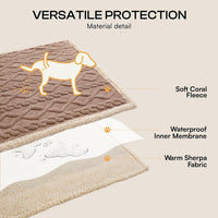 Luciphia Waterproof Dog Blanket - Khaki / XL (85" x57") - image 3