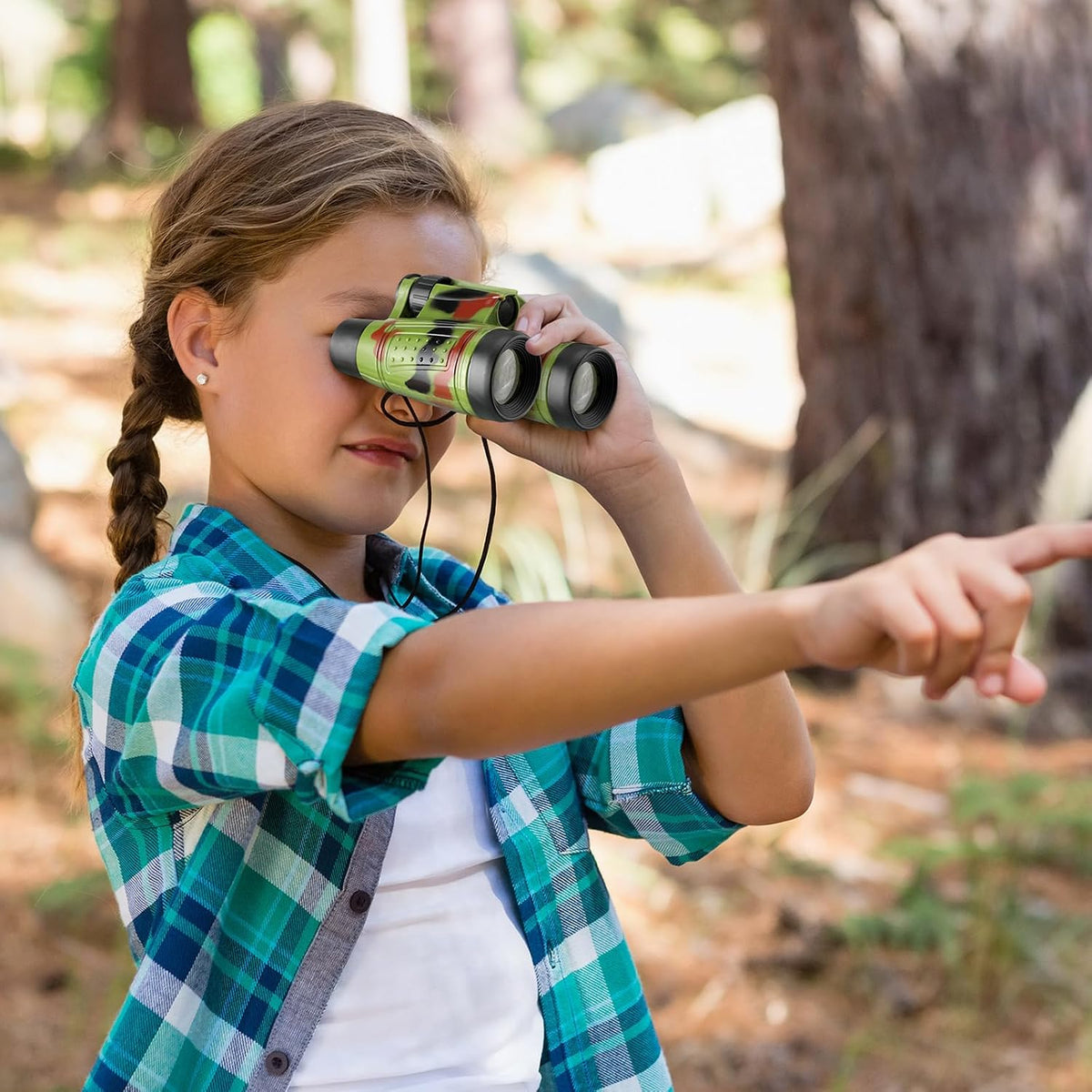 Deekin 16 Pack Kids Toy Binoculars with Neck String Party Favors - image 4