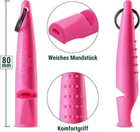 ACME Alpha 211.5 Professional Dog Training Whistle with Enhanced - Day Glow Pink - image 2