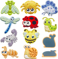 Fridge Magnets for Toddlers Farm Animals - Insect