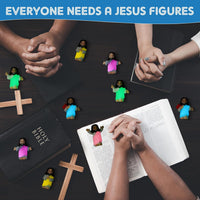 CroBlissful 50 little Jesus figurines that glow in the dark, five colors - view 39