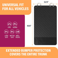 Cargo Liner for Dogs, Durable Non Slip Vehicle Seat Cover - Black - image 2