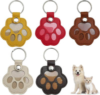 Cat Dog Hair Storage Keychain, Pet Hair Keychain - Black+brown+yellow+white+red