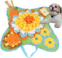 Snuffle Mat for Small Medium Dogs Nose Smell Training - Green