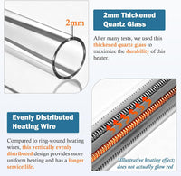 HITOP 50W Adjustable Aquarium Heater - 10.4in-300w - image 2
